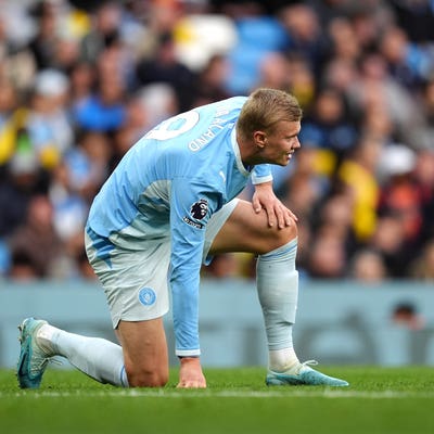 Man City boss Enzo Maresca hopes Erling Haaland’s injury is ‘nothing serious’