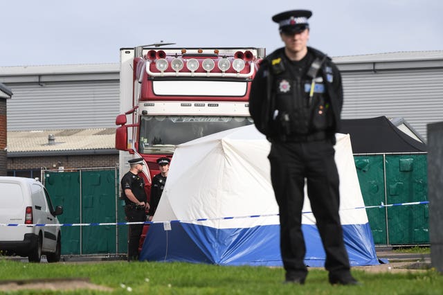 Bodies found in lorry container