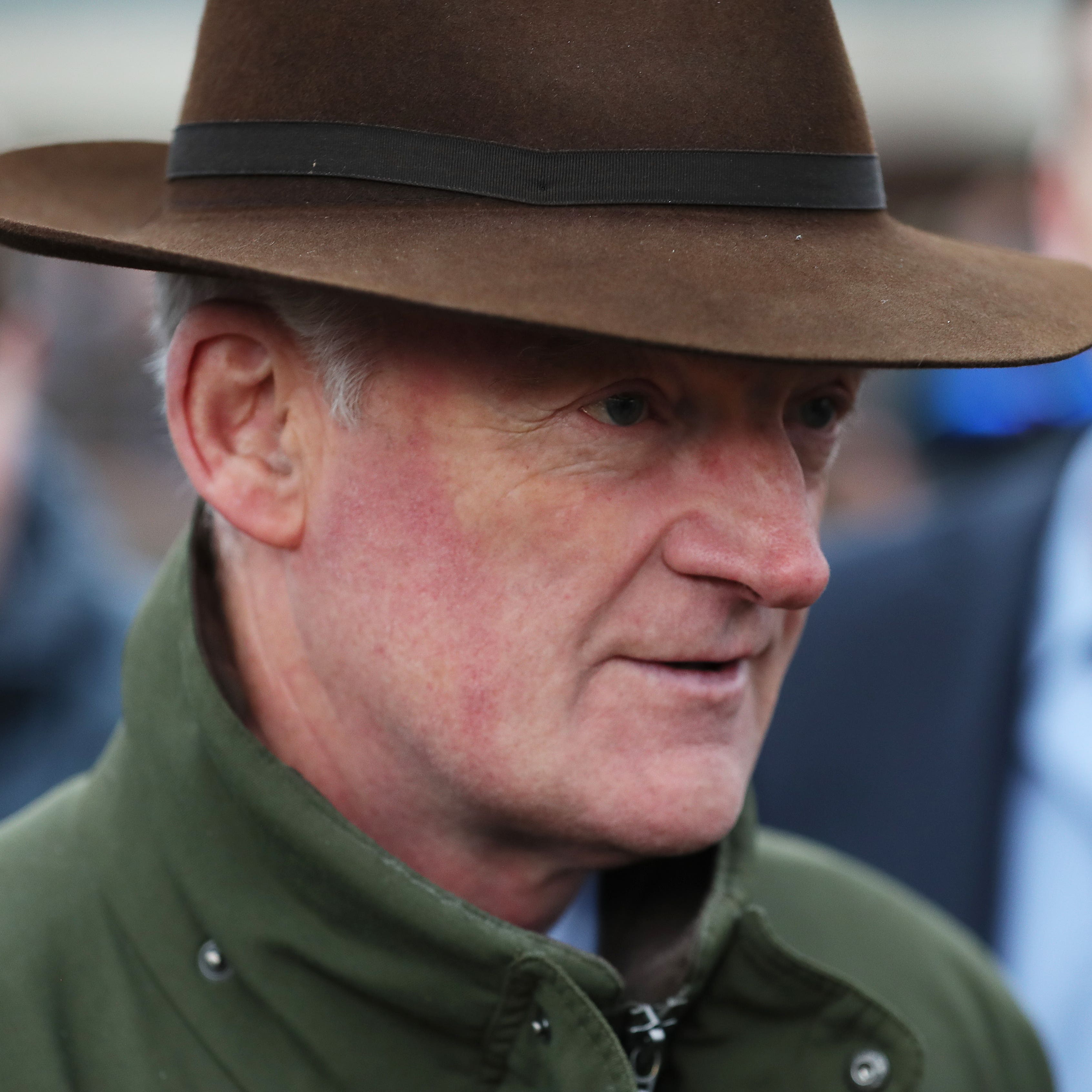 Willie Mullins saddled the first three home in the Leinster National at Naas