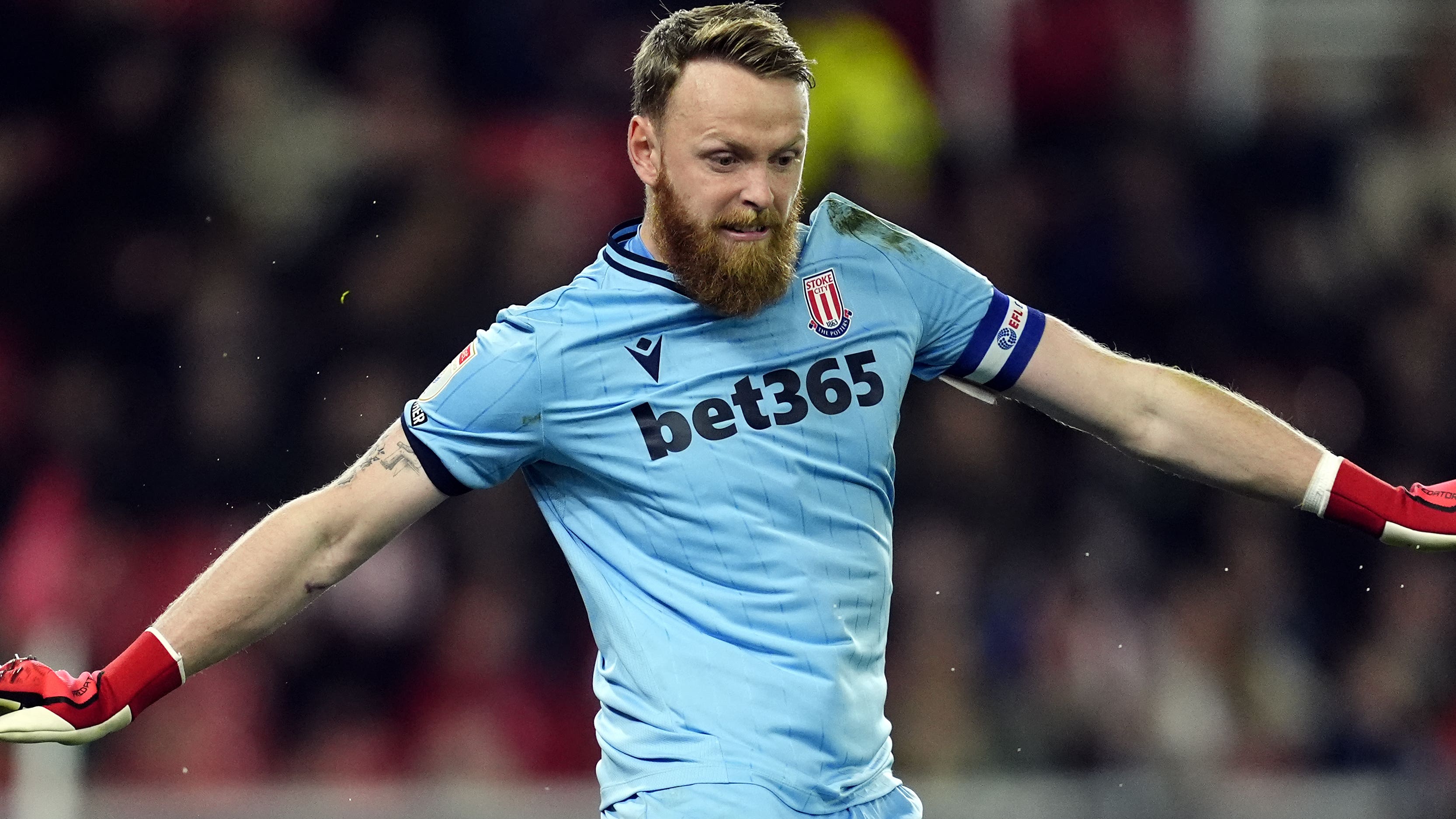 Stoke City goalkeeper Viktor Johansson (Nick Potts/PA)