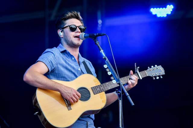 Niall Horan on stage