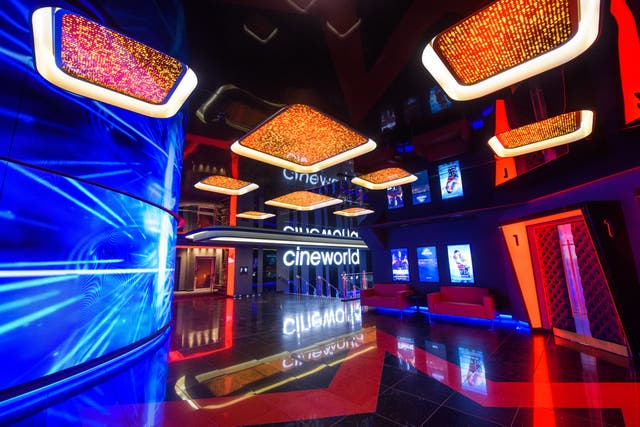 Cineworld refurbishment