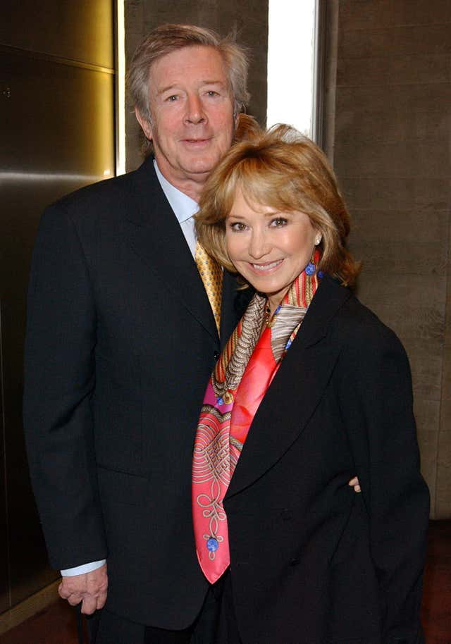 Felicity Kendal with Michael Rudman at the Evening Standard Theatre Awards