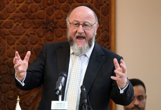 Chief Rabbi Ephraim Mirvis