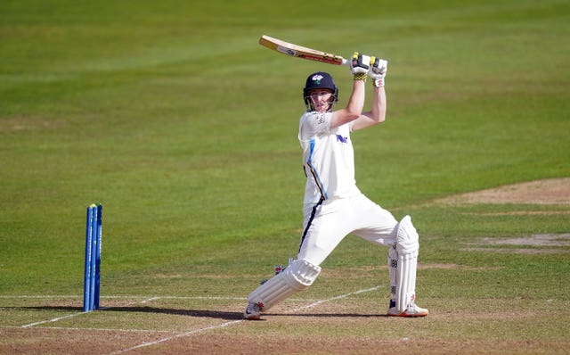 Yorkshire's Harry Brook has been called up as a replacement.