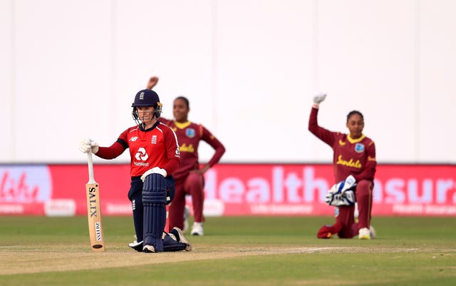 The women's series between England and the West Indies brought the practice back.
