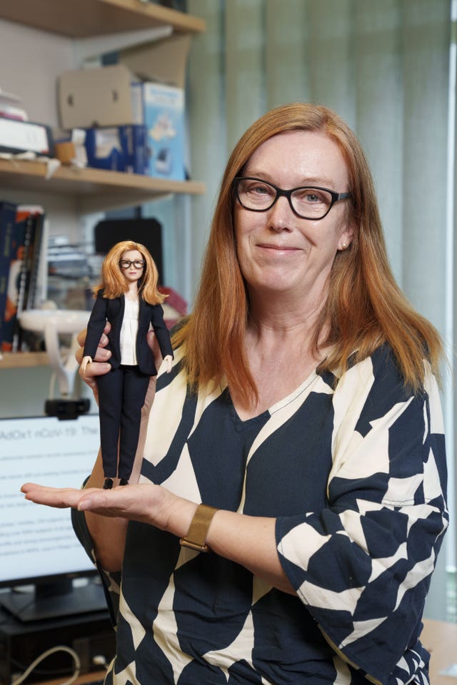 Barbie of Professor Dame Sarah Gilbert