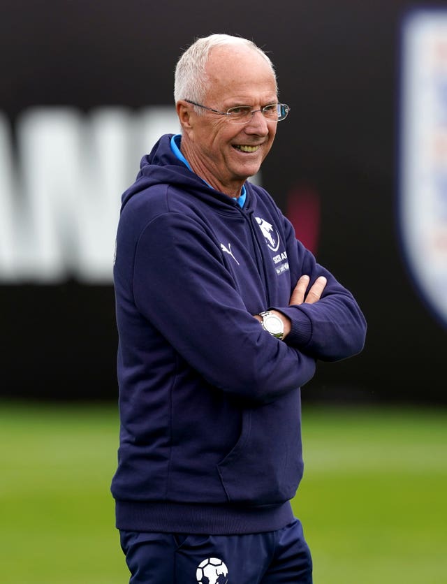 Sven-Goran Eriksson has admitted to being a big Liverpool fan