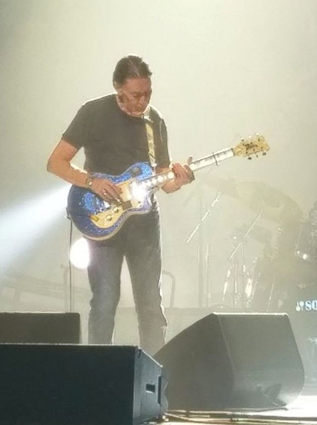 Chris Rea collapses on stage