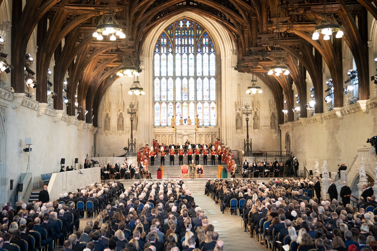 prayer for ‘thy servant Queen Elizabeth’ in Westminster Hall Express & Star