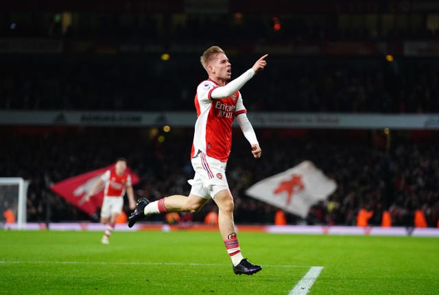 Emile Smith Rowe wrapped up Arsenal's 2-0 win against West Ham