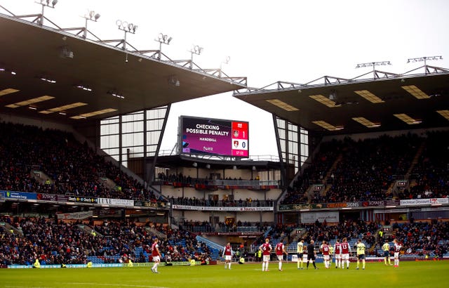 VAR again took centre stage at Turf Moor