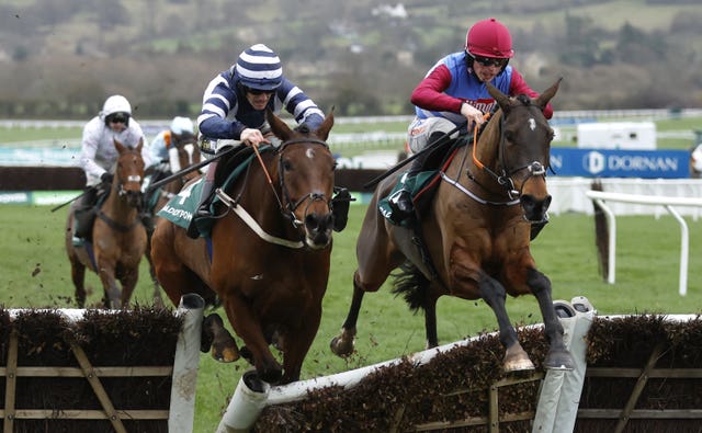 Butch (right) winning under James Bowen