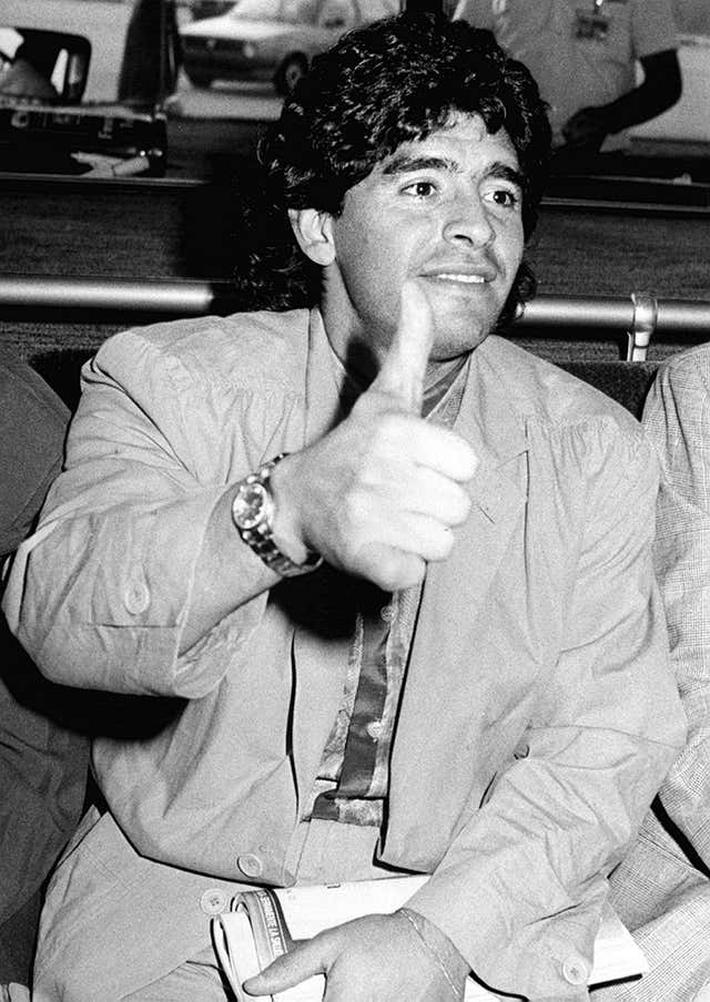 Diego Maradona in 1989