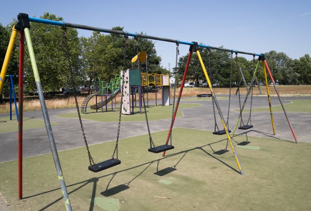A playground (Danny Lawson/PA)