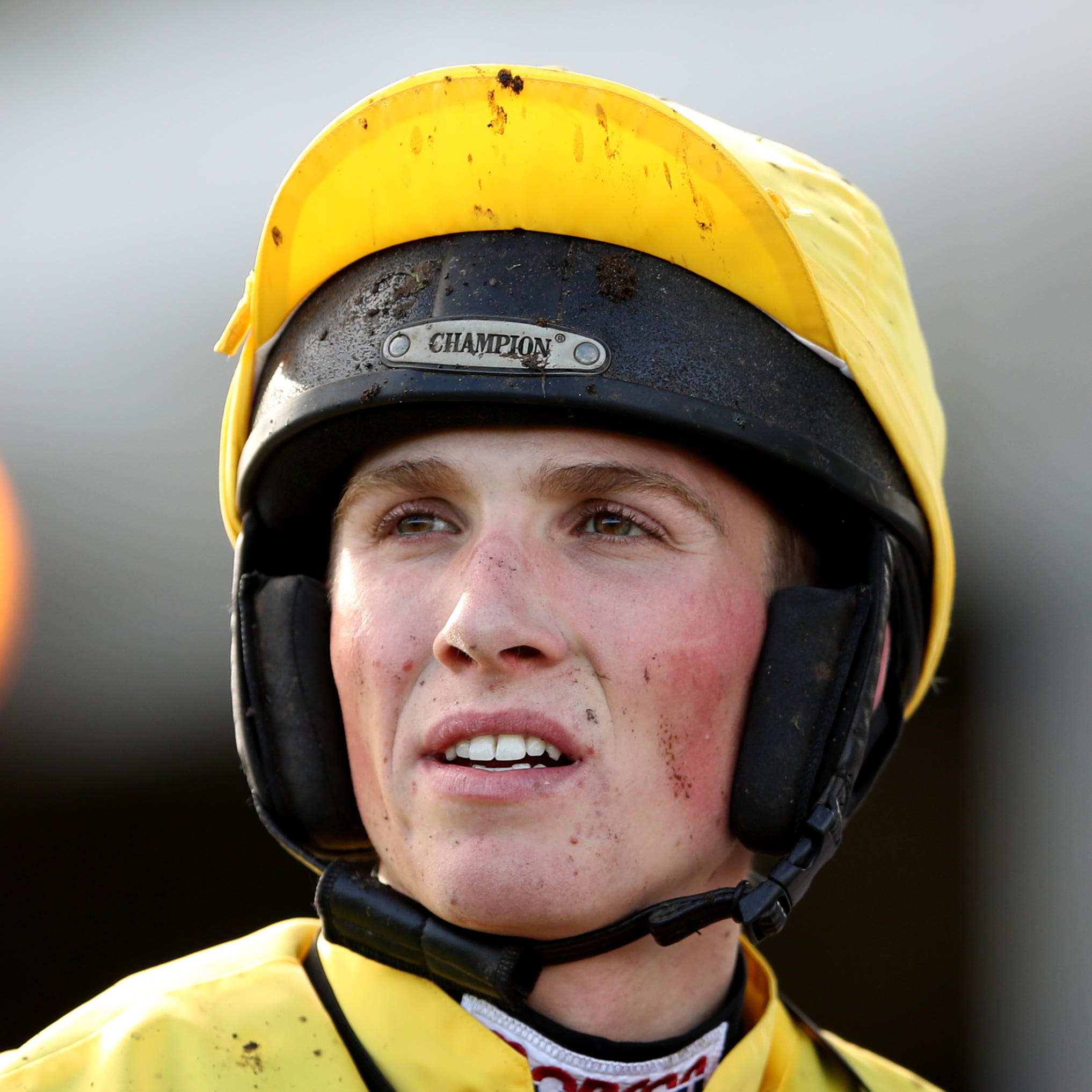 Jockey Harry Cobden who needs one winner to claim his first century of winners in a season