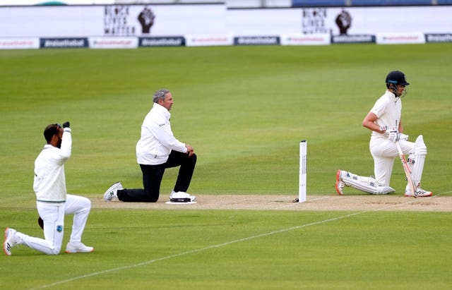 England first took a knee during the West Indies Test series but later dropped the practice.