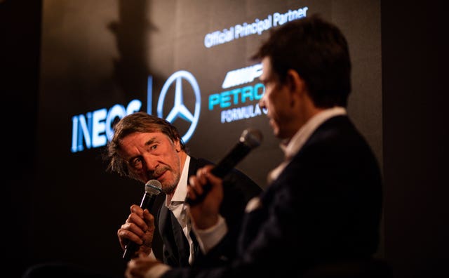 Billionaire Sir Jim Ratcliffe (left) is the founder of chemical giant Ineos (Steve Paston/PA).