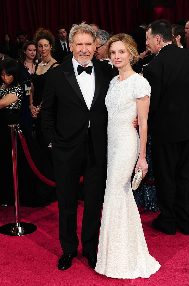 Harrison Ford and Calista Flockhart