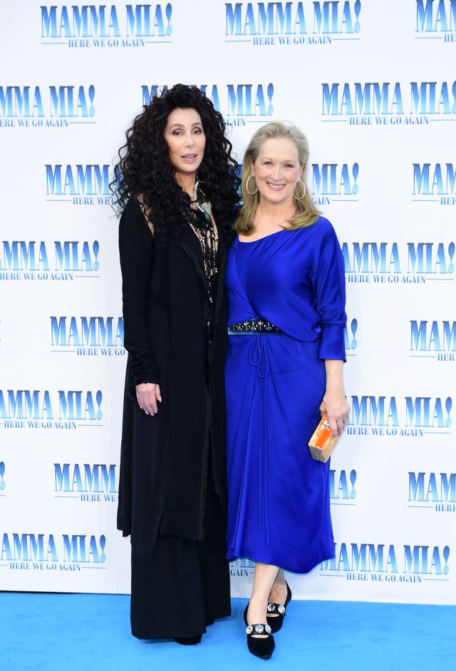 Cher and Meryl Streep 