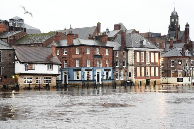 Flooding in York