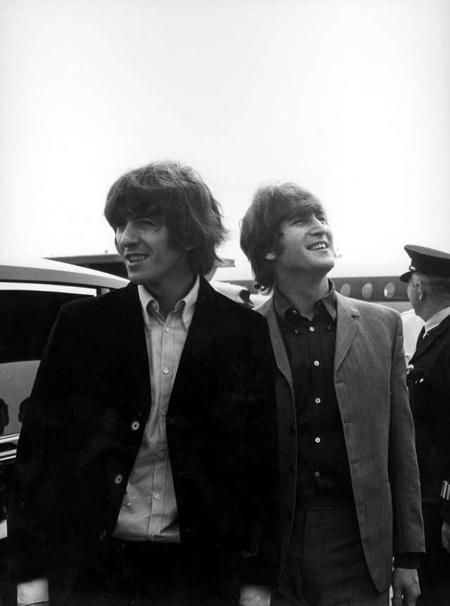 Beatles at London Airport