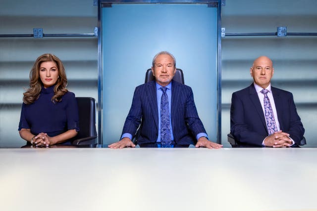 Karren Brady, Lord Sugar and Claude Littner