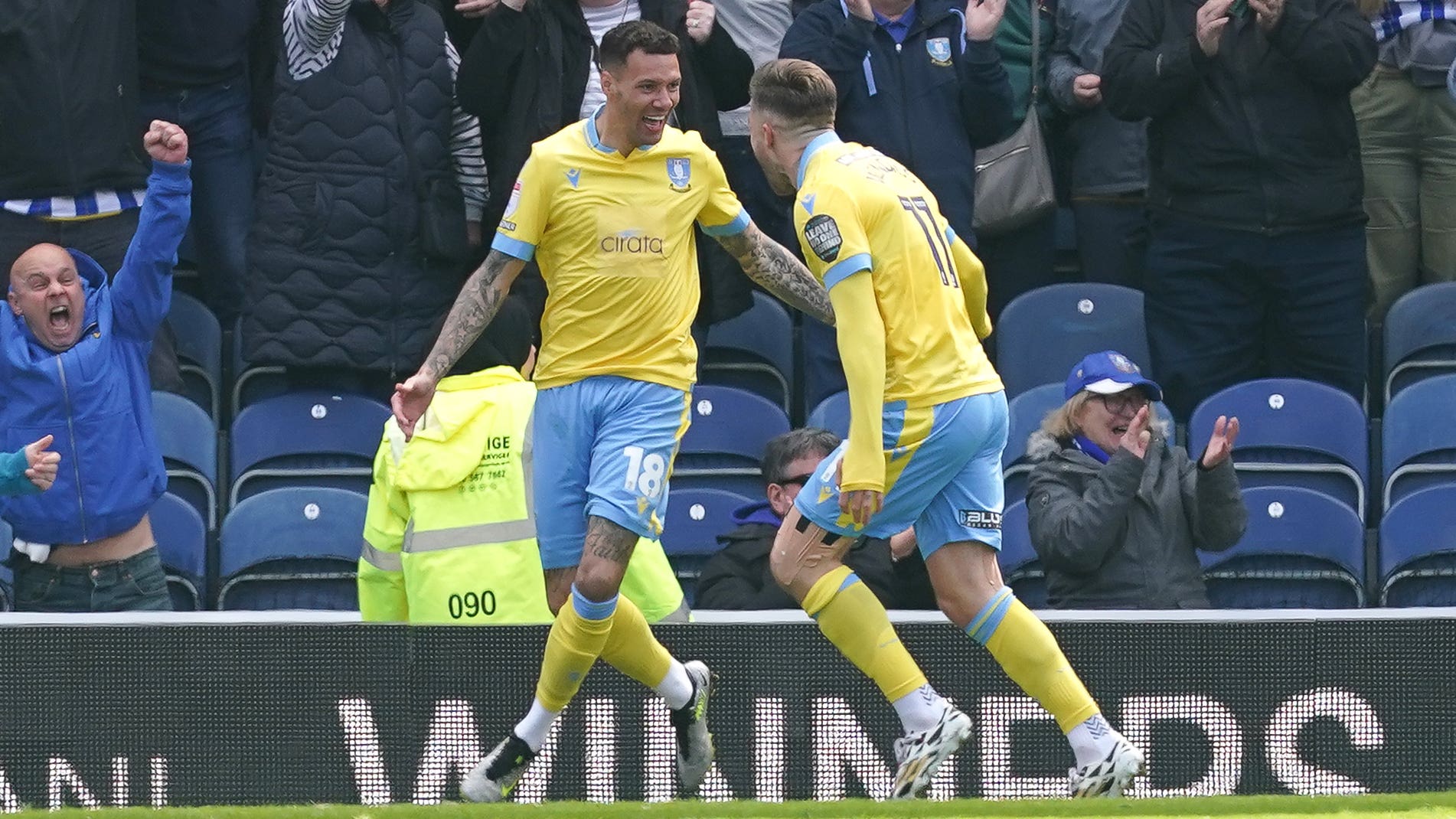 Sheffield Wednesday moved out of the relegation zone (Martin Rickett/PA)