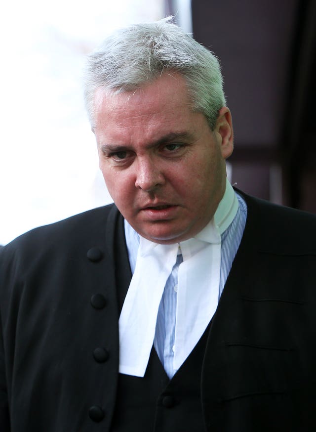 Defence barrister Remy Farrell