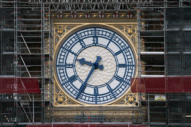 Big Ben repairs