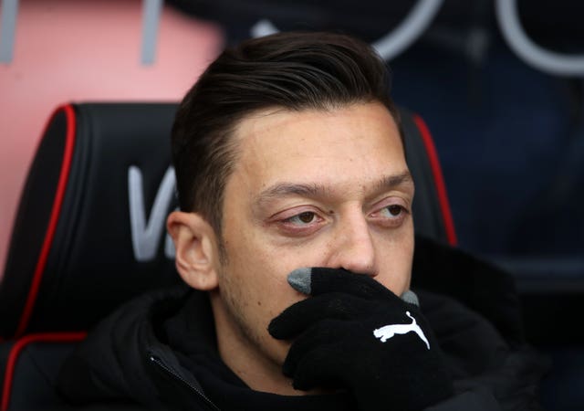 Ozil could return on Saturday 