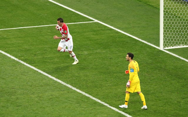 Mandzukic's goal in the World Cup final was his last before he announced his international retirement.