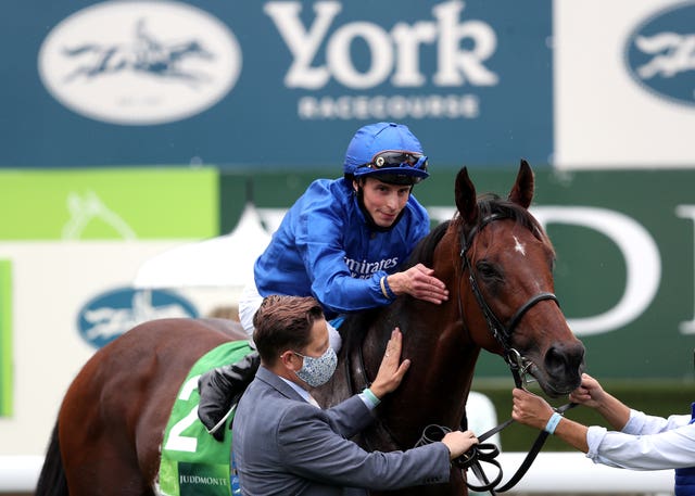 William Buick gives Ghaiyyath a deserved pat