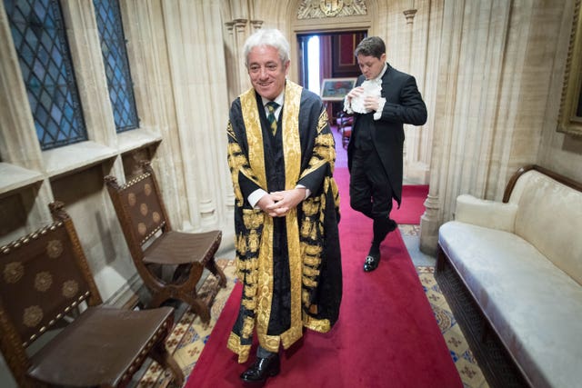 Speaker John Bercow stands down