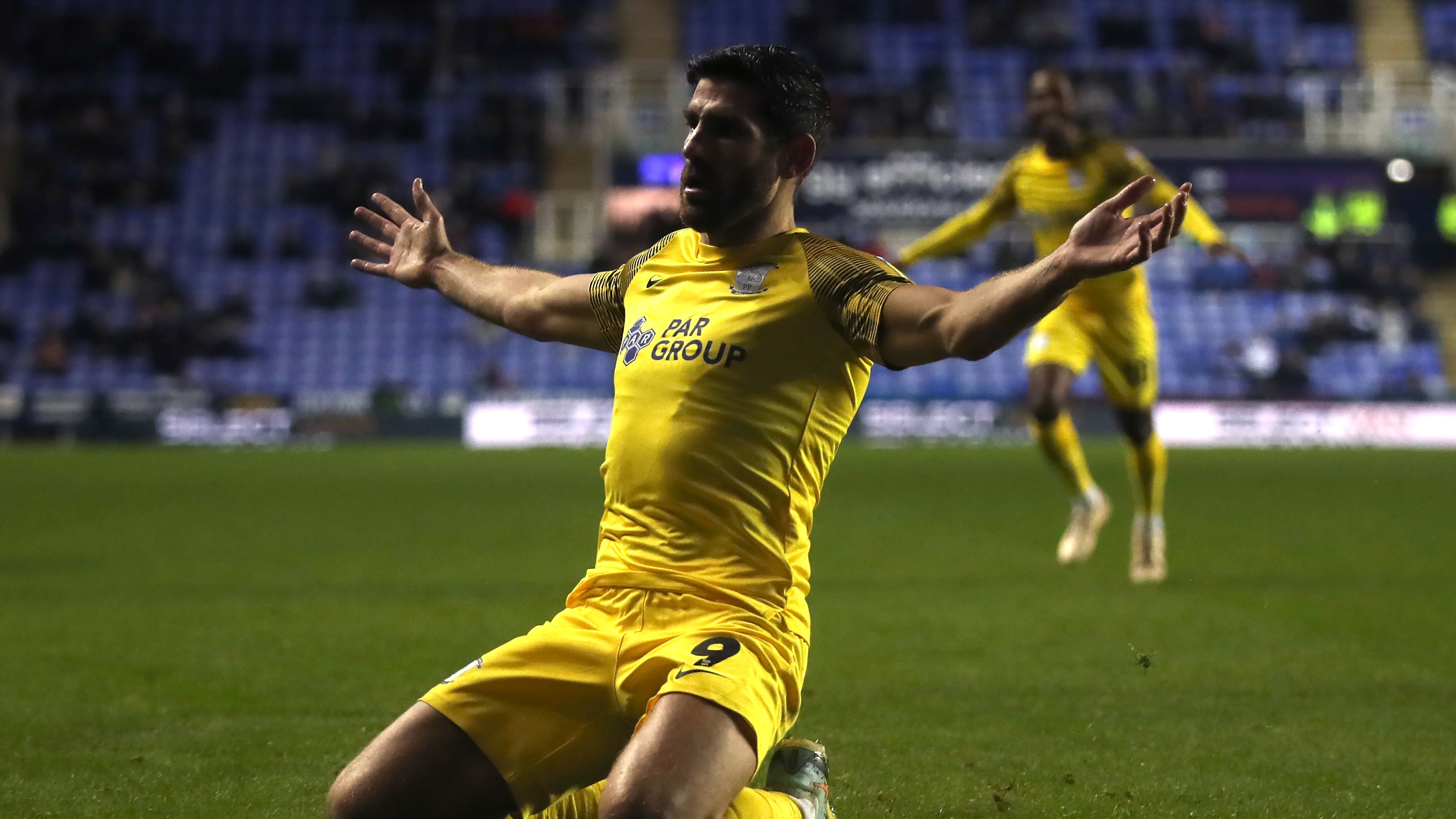 Ched Evans hit a brace for Preston (PA)