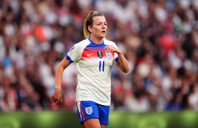 Lauren Hemp during the UEFA Women’s Nations League, League A, Group A3 match at Wembley Stadium, London.