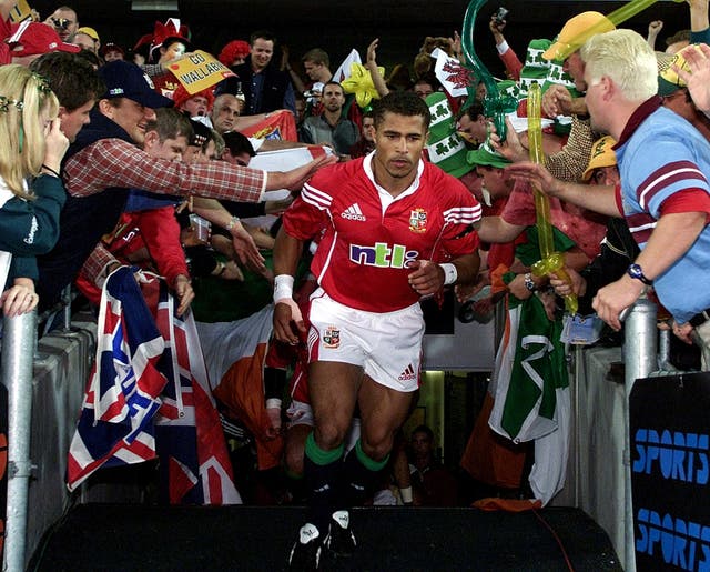 Jason Robinson excelled for the Lions against Australia in 2001