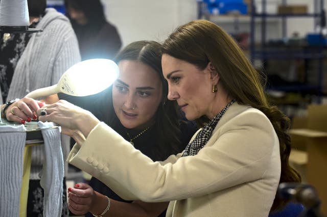 Princess of Wales visit to South Wales