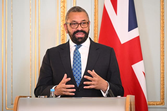 James Cleverly visit to China