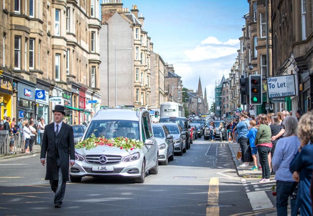 Xander Irvine funeral