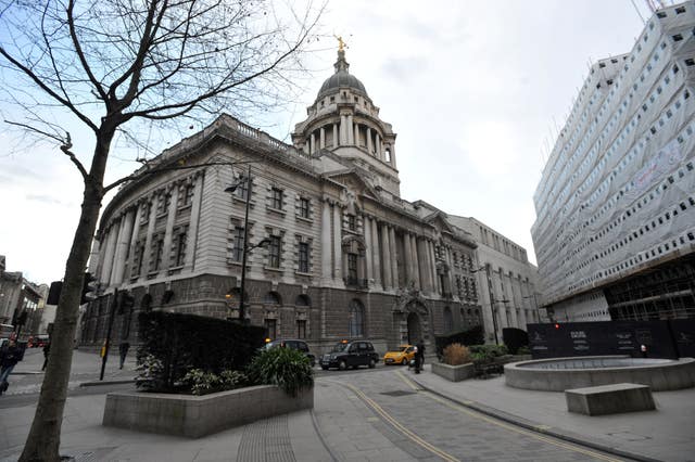 A view of the Central Criminal Court, also referred to as the Old Bailey