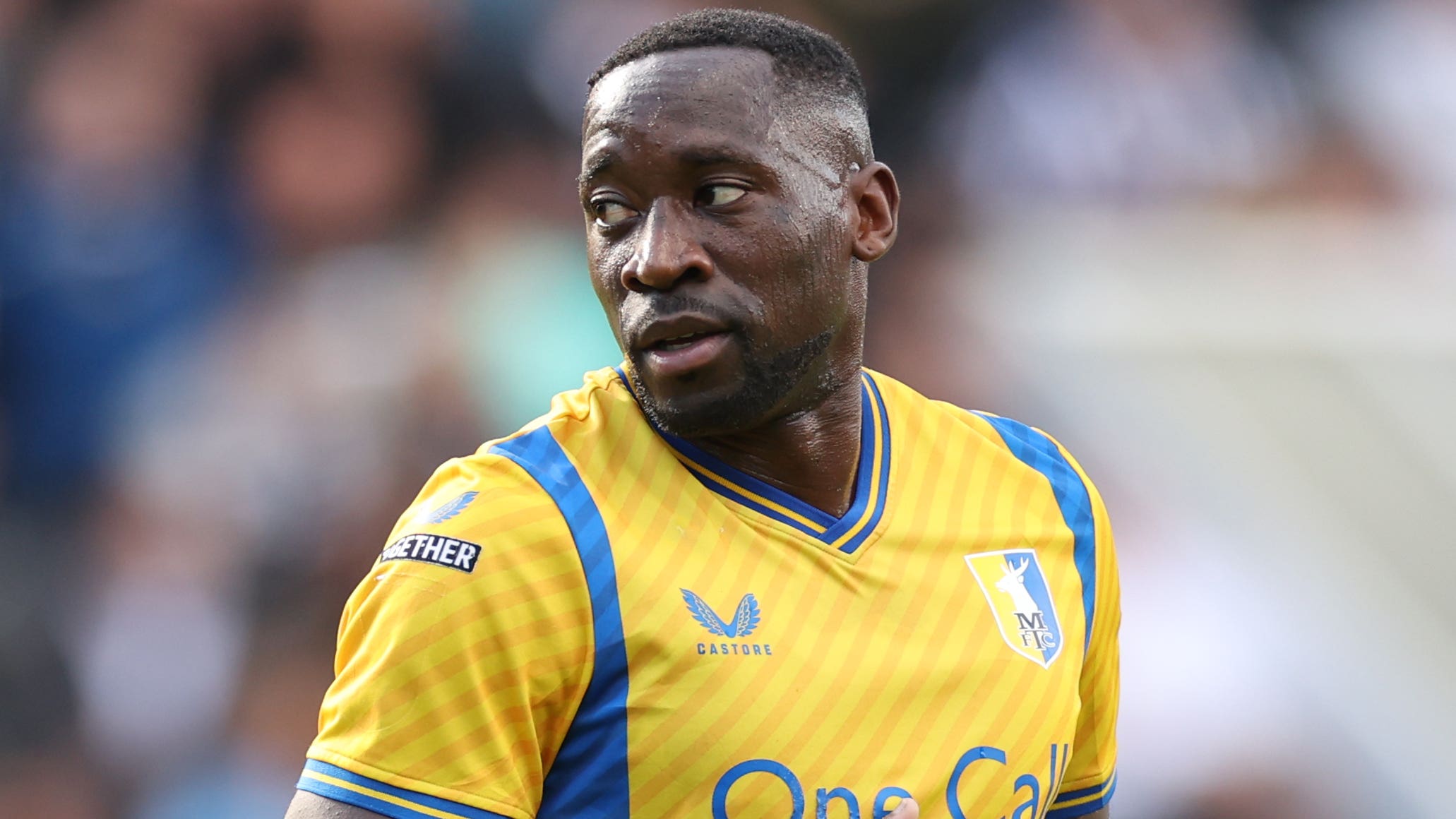 Lucas Akins struck for Mansfield (Bradley Collyer/PA)