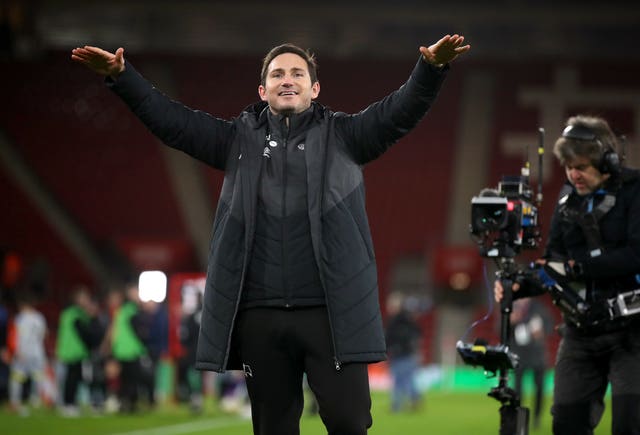 Frank Lampard was delighted with his side's response