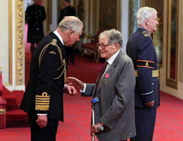 Tom Karen receives OBE