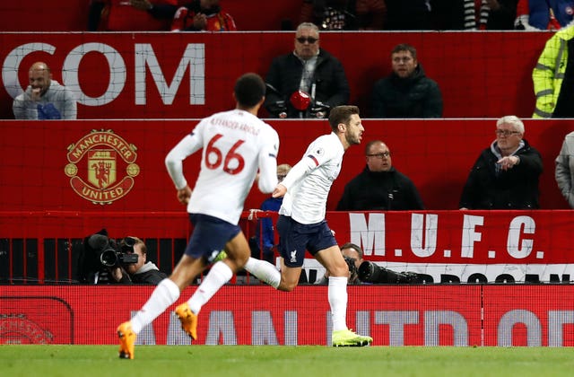 Adam Lallana's late equaliser at Manchester United safeguarded Liverpool's unbeaten start to the season