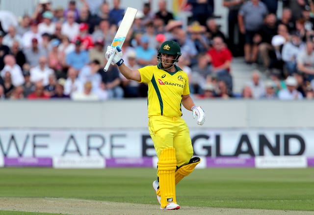 Aaron Finch kept Australia interested