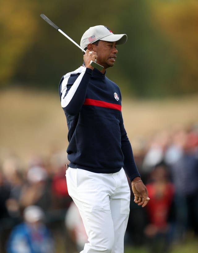 USA Ryder Cup captain Jim Furyk insists suggestions Tiger Woods is struggling with a back injury are untrue.