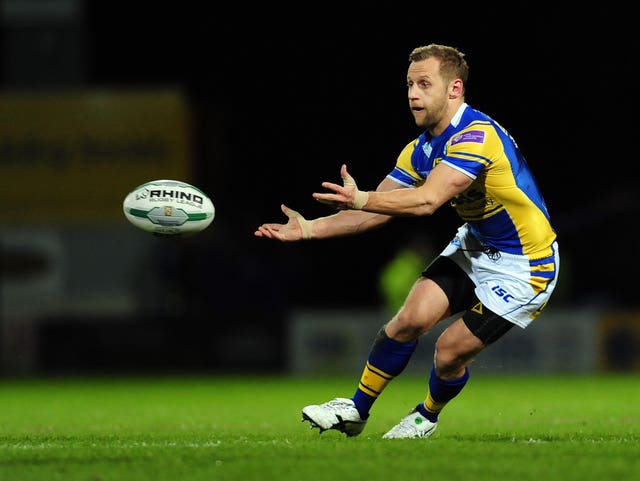 Leeds Rhinos’ Rob Burrow in action