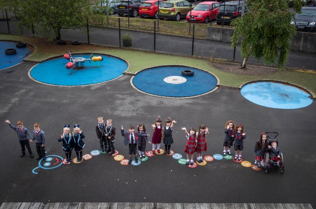 Eight sets of twins start school in Inverclyde area