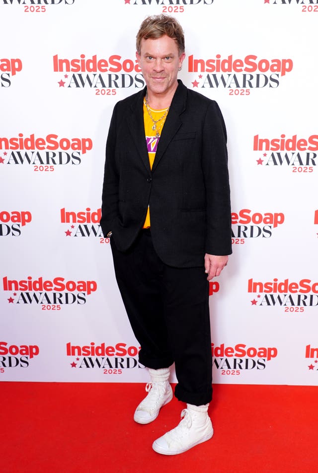 William Beck at the Inside Soap Awards 2025